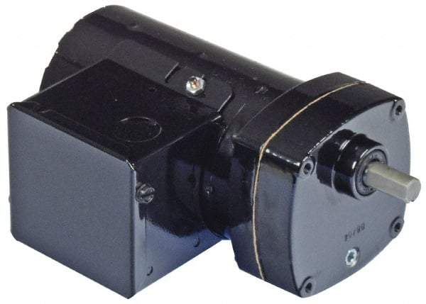 Bison Gear - 115 Volt, 95 RPM, 16.8:1 Gear Ratio, Parallel Gearmotor - 30 Torque, 1/20 hp, TENV Enclosure - Americas Industrial Supply