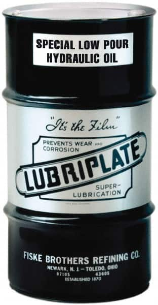 Lubriplate - 16 Gal Drum, Mineral Hydraulic Oil - ISO 22, 25 cSt at 40°C, 6.5 cSt at 100°C - Americas Industrial Supply