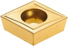 Allied Machine and Engineering - CCMT120404 Carbide Indexable Drill Insert - Uncoated, Diamond, 1/2" Inscribed Circle - Americas Industrial Supply