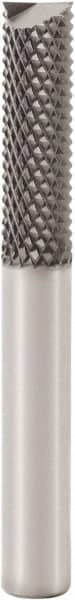 Seco - 1/4" Diam, 3/4" LOC, End Mill End, Solid Carbide Diamond Pattern Router Bit - Right Hand Cut, 2-1/4" OAL, 1/4" Shank Diam, Use on Composites - Americas Industrial Supply