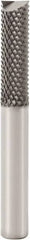 Seco - 1/4" Diam, 3/4" LOC, End Mill End, Solid Carbide Diamond Pattern Router Bit - Right Hand Cut, 2-1/4" OAL, 1/4" Shank Diam, Use on Composites - Americas Industrial Supply