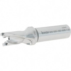 Iscar - 0.551" to 0.567" Diam, 1.5xD, 0.83" Max Depth, 5/8" Shank Diam, 3.51" OAL, Replaceable-Tip Drill - FCP, ICK, ICK-2M, ICM, ICN, ICP, iCP-2M Insert, 14 Seat Size, 93845733 Toolholder, Series SumoCham - Americas Industrial Supply