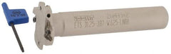 Iscar - Shank Connection, 3/16" Cutting Width, 5/16" Depth of Cut, 1-1/4" Cutter Diam, 2 Tooth Indexable Slotting Cutter - 5/8" Shank Diam, ETS-LN08 Toolholder, LNET Insert, Right Hand Cutting Direction - Americas Industrial Supply