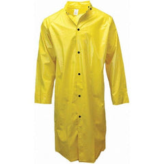 Neese - Size M Yellow Rain & Flame Resistant/Retardant Coat - Americas Industrial Supply