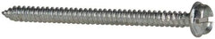 Value Collection - #10 Hex Washer Head Slotted Sheet Metal Screw - Steel, 2-1/2" Length Under Head, Grade 2 - Americas Industrial Supply