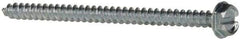 Value Collection - #10 Hex Washer Head Slotted Sheet Metal Screw - Steel, 3" Length Under Head, Grade 2 - Americas Industrial Supply