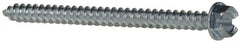 Value Collection - #12 Hex Washer Head Slotted Sheet Metal Screw - Steel, 3" Length Under Head, Grade 2 - Americas Industrial Supply