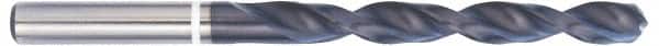 Accupro - #47 118° Cobalt Jobber Drill - TiAlN Finish, Right Hand Cut, Parabolic Flute, Straight Shank, 49mm OAL, DX Point - Americas Industrial Supply