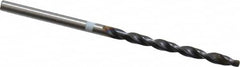 Accupro - #39 118° Cobalt Jobber Drill - TiAlN Finish, Right Hand Cut, Parabolic Flute, Straight Shank, 57mm OAL, DX Point - Americas Industrial Supply