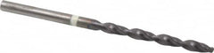 Accupro - #28 118° Cobalt Jobber Drill - TiAlN Finish, Right Hand Cut, Parabolic Flute, Straight Shank, 70mm OAL, DX Point - Americas Industrial Supply