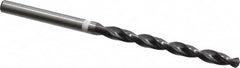 Accupro - #21 118° Cobalt Jobber Drill - TiAlN Finish, Right Hand Cut, Parabolic Flute, Straight Shank, 75mm OAL, DX Point - Americas Industrial Supply