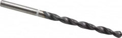 Accupro - 4.2mm 118° Cobalt Jobber Drill - TiAlN Finish, Right Hand Cut, Parabolic Flute, Straight Shank, 75mm OAL, DX Point - Americas Industrial Supply