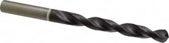 Accupro - 11mm 118° Cobalt Jobber Drill - TiAlN Finish, Right Hand Cut, Parabolic Flute, Straight Shank, 142mm OAL, DX Point - Americas Industrial Supply