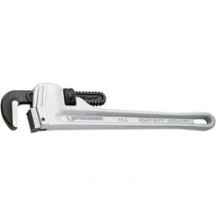 Rothenberger - Pipe Wrenches Type: Cast Aluminum Pipe Wrench Maximum Pipe Capacity (Inch): 3 - Americas Industrial Supply