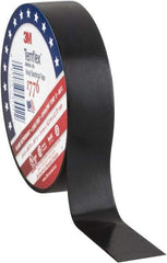 3M - 3/4" x 60', Black Vinyl Electrical Tape - 7 mil Thick, 17 Lb./Inch Tensile Strength - Americas Industrial Supply