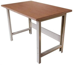 Value Collection - 48 Wide x 30" Deep x 33" High, Hardboard Workbench - Comfort Edge - Americas Industrial Supply