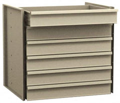 Value Collection - Steel Workbench & Workstation Drawer Kit - 27-1/4" Deep, Use with 72" Cabinet Bench - Americas Industrial Supply