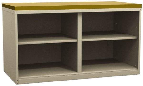Value Collection - Cabinet Bench - Shop Top, Tan, 72" Wide x 34" High - Americas Industrial Supply