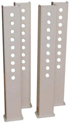 Value Collection - Workbench & Workstation Leg Extensions - 17-3/4" High, Use with Economy Workbenches - Americas Industrial Supply