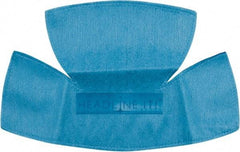 HeadlineIt! - Viscose/Polyester Hard Hat Liner - Blue, Compatible with All Hard Hats - Americas Industrial Supply