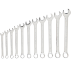 STANLEY® 11 Piece Full Polish Metric Combination Wrench Set – 12 Point - Americas Industrial Supply