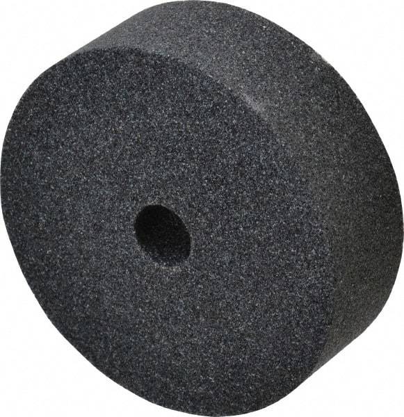 Norton - 60 Grit Silicon Carbide Type 1 Internal Grinding Wheel - 3" Diam x 1/2" Hole x 1" Thick, 10,825 Max RPM, Type 1 Medium Grade, M Hardness, Vitrified Bond, No Recess - Americas Industrial Supply