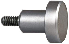 Mitutoyo - M2.5x0.45, 10mm Ball Diam, Carbide Flat Contact Point - 10mm Contact Point Length, Use with AGD 1,2,3,4 - Americas Industrial Supply