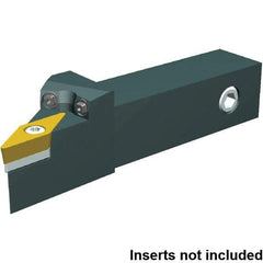 Kennametal - SVJC, Left Hand Cut, 93° Lead Angle, 20mm Shank Height x 20mm Shank Width, Neutral Rake Indexable Turning Toolholder - 98mm OAL, VBMT 11 03 04 Insert Compatibility, Series SVJC - Americas Industrial Supply