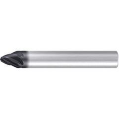 Emuge - Barrel Cutter End Mills; End Type: Circle Segment Taper-Form A ; Material: Solid Carbide ; Taper Angle Per Side: 20.00 ; Small End Diameter (mm): 8.00 ; Shank Diameter (mm): 16.0000 ; Length of Cut (mm): 18.5000 - Exact Industrial Supply