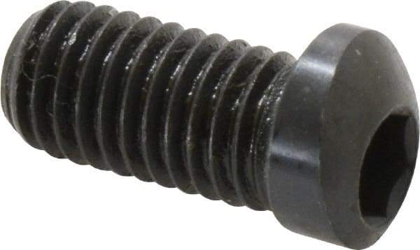 Mitee-Bite - 1/2-13 Screw, 3/8" Clamp Height, 1" Clamp Width, Knife Edge Clamps - 0.9" Extension Length, 4,000 Lb Holding Force, Carbon Steel, 6 Clamps - Americas Industrial Supply
