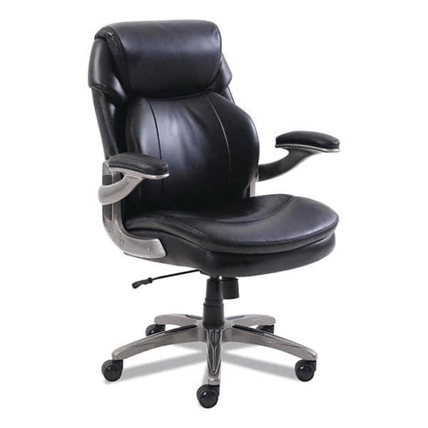 Serta - 44-1/2" High Executive Mid Back Chair - Americas Industrial Supply