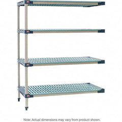 Metro - Plastic Shelving Type: Structural Plastic Open Shelving Shelf Capacity (Lb.): 2,000 - Americas Industrial Supply