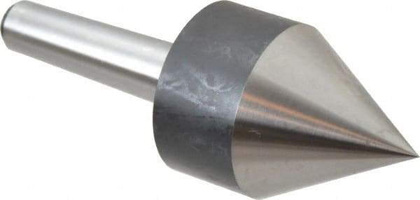 Riten - MT3 Taper Shank, Live Center - 2-1/2" Point Diam, 3-7/16" Point Len, 260 Lb Max Workpc, Pipe Nose Point - Americas Industrial Supply