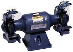 Baldor - 8" Wheel Diam x 1" Wheel Width, 3/4 hp Grinder - 3/4" Arbor Hole Diam, 3 Phase, 3,600 Max RPM, 208/230/460 Volts - Americas Industrial Supply