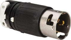 Hubbell Wiring Device-Kellems - 480 VAC, 50 Amp, NonNEMA Configuration, Industrial Grade, Self Grounding Plug - 3 Phase, 3 Poles, IP20, 0.83 to 1-1/4 Inch Cord Diameter - Americas Industrial Supply