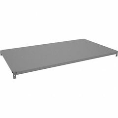 Tennsco - 42" Wide, 3/4 High, Open Shelving Accessory/Component - Steel, 24" Deep, Use with Capstone Shelving - Americas Industrial Supply