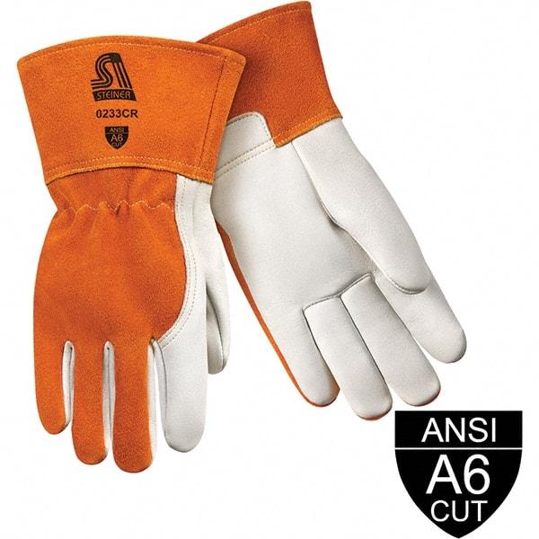 Steiner - Welder's & Heat Protective Gloves Type: Welding Glove Size: Large - Americas Industrial Supply