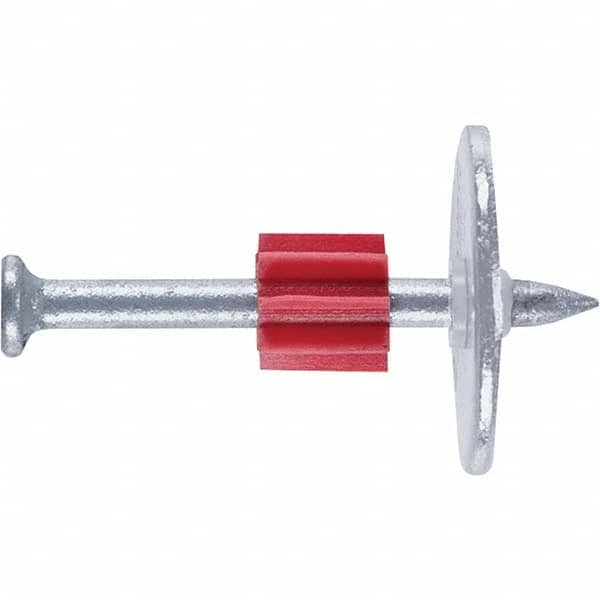 DeWALT Anchors & Fasteners - Powder Actuated Pins & Threaded Studs Type: Drive Pin w/ Washer Shank Length (Inch): 2 - Americas Industrial Supply