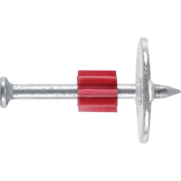 DeWALT Anchors & Fasteners - Powder Actuated Pins & Threaded Studs Type: Drive Pin w/ Washer Shank Length (Inch): 2-1/2 - Americas Industrial Supply