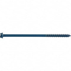 DeWALT Anchors & Fasteners - 1/4" Diam, 5 Length Under Head, Hex Drive Concrete Screw & Masonry Fastener - Americas Industrial Supply