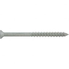 DeWALT Anchors & Fasteners - 1/4" Diam, 2-1/4 Overall Length, Phillips Drive Concrete Screw & Masonry Fastener - Americas Industrial Supply