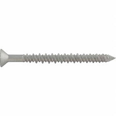 DeWALT Anchors & Fasteners - 3/16" Diam, 1-1/4 Overall Length, Phillips Drive Concrete Screw & Masonry Fastener - Americas Industrial Supply