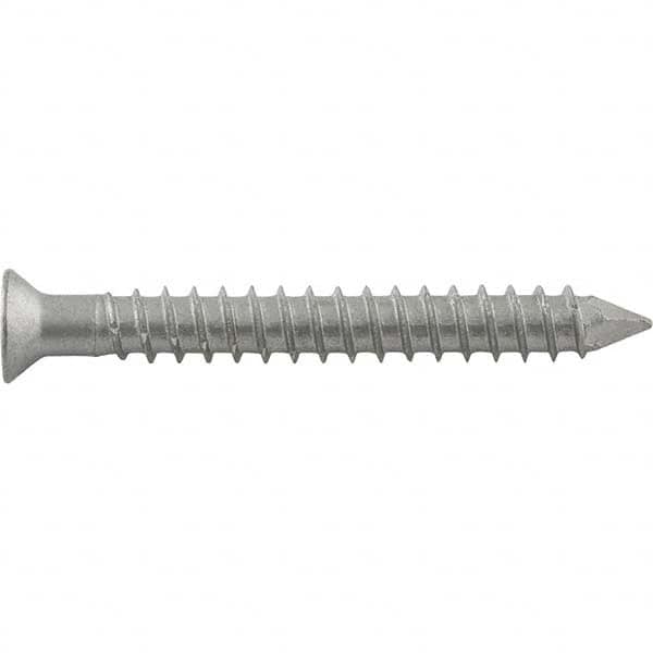 DeWALT Anchors & Fasteners - #14" Diam, 2-1/4 Overall Length, Phillips Drive Concrete Screw & Masonry Fastener - Americas Industrial Supply