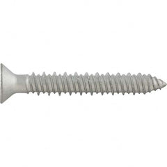 5/16″ Diam, 2-1/4 Overall Length, Phillips Drive Concrete Screw & Masonry Fastener Carbon Steel, StalGard Silver Finish