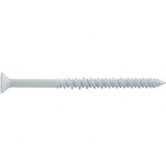 DeWALT Anchors & Fasteners - 3/16" Diam, 1-1/4 Overall Length, Phillips Drive Concrete Screw & Masonry Fastener - Americas Industrial Supply