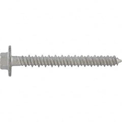 DeWALT Anchors & Fasteners - 1/4" Diam, 1-3/4 Length Under Head, Hex Drive Concrete Screw & Masonry Fastener - Americas Industrial Supply