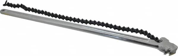 Crescent - 6" Max Pipe Capacity, 23" Long, Chain Wrench - 5-1/2" Actual OD, 24" Handle Length - Americas Industrial Supply