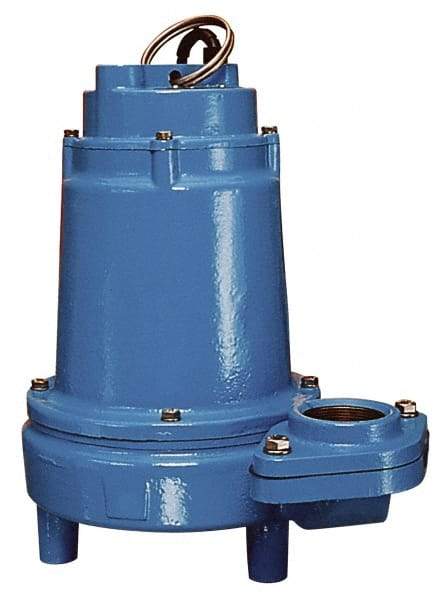 Little Giant Pumps - 1/2 hp, 12.5 Amp Rating, 115 Volts, Nonautomatic Operation, Effluent Pump - 1 Phase, Cast Iron Housing - Americas Industrial Supply