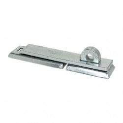 American Lock - 1-5/8" Long x 7-1/4" Wide, Straight Hasp - Hardened Steel - Americas Industrial Supply