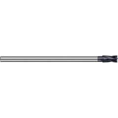Harvey Tool - 3/4", 1-1/8" LOC, 5/8" Shank Diam, 6" OAL, 4 Flute Solid Carbide Square End Mill - Exact Industrial Supply